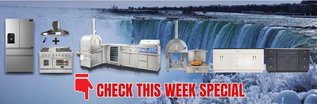 Gas Range In Stainless Steel, Ontario Canada